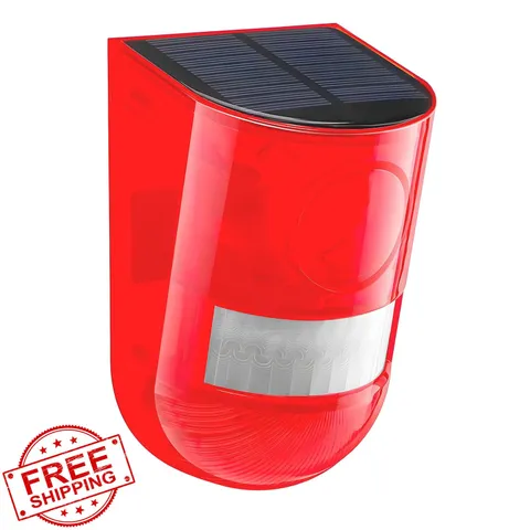 Comboss Solar Siren Alarm Light 1 Pack