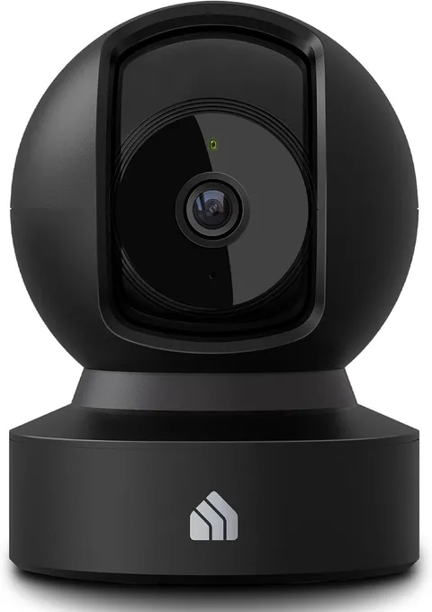 1080p Indoor Pan/Tilt Wired Security Camera - Works as a Baby & Pet Monitor, Mot
