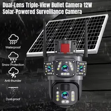 KEPEAK 720/6MP Solar Powered Camera