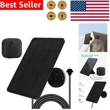 High Efficiency Solar Panel for Blink Outdoor 4th Gen Camera Waterproof Design