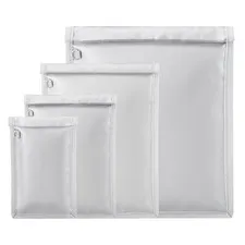 Faraday Bag 4 Pack – Waterproof & Fireproof Signal Blocking Pouch for Laptop,...