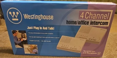 Westinghouse 4 Channel Home/Office Intercom WHI-4C 2 Intercoms