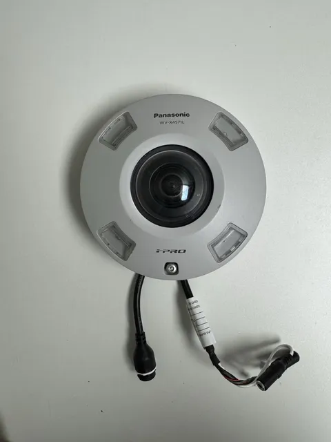 Panasonic i-PRO WV-X4571L 9MP 360° Fisheye Outdoor IP PoE Network Camera Tested