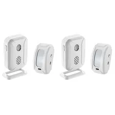 Door Window Alarm Home Security Wireless Magnetic Sensor Burglar Anti-Theft 2PK