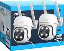 2.4Ghz Outdoor Security Camera, 1080P Cameras for Home Security with Motion Dete