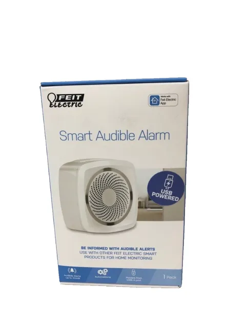 Feit Electric Smart Indoor WiFi Audible Home Security Alarm Wireless