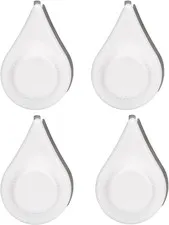 Zigbee Water Leak Sensor with Dripping Detection 4 Pack, 120 Db Alarm, App Notif
