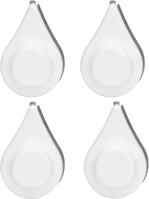Zigbee Water Leak Sensor with Dripping Detection 4 Pack, 120 Db Alarm, App Notif