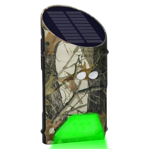 LILBEES Solar Activated Green Lights for Hog Feeder Game Night G300-S 