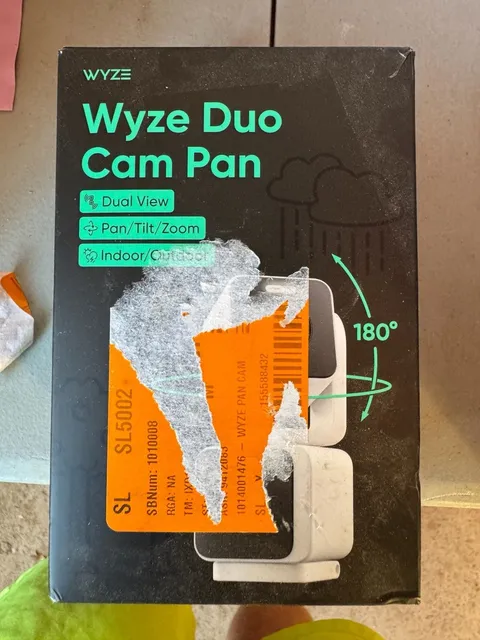 Wyze Cam Duo Pan Dual View Indoor/Outdoor Security Camera