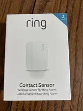 Ring Contact Sensor Wireless Sensor for Ring Alarm- 2nd Gen-White*New, Open Box
