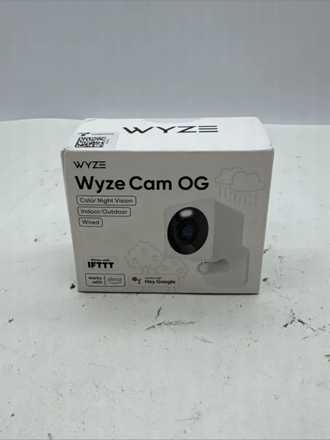 WYZE Cam OG 1080p HD Wi-Fi Security Camera -Indoor/Outdoor - New in Box NIB (93)