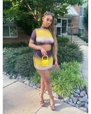 Overrated Mini Skirt Set-Watch Video