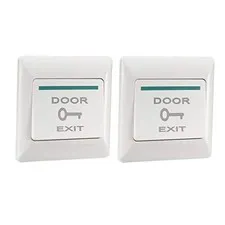 Push to Exit Button Release NO/COM Switch Panel Door Access Control System