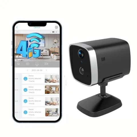 4G LTE Cellular ,Not WiFi SIM Card ,PIR Motion Detection,2K ,20-Day Standby B...