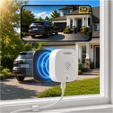5MP 3K Window Camera for Home Security, Wifi6 Safeview Camera | Blacklight Full-