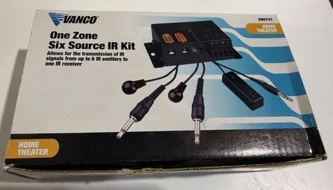 Vanco 280731 One Zone Six Source IR System Kit (Missing IR Emitters)