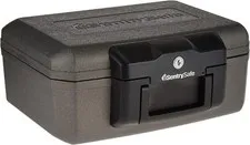 Fireproof Safe with Key Lock, Chest Lock Box for Home or Travel Secures Money...