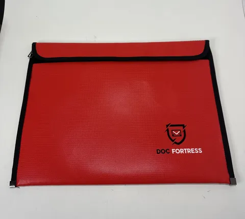 DocFortress Fire & Water Resistant Document/Money Safe Storage Bag