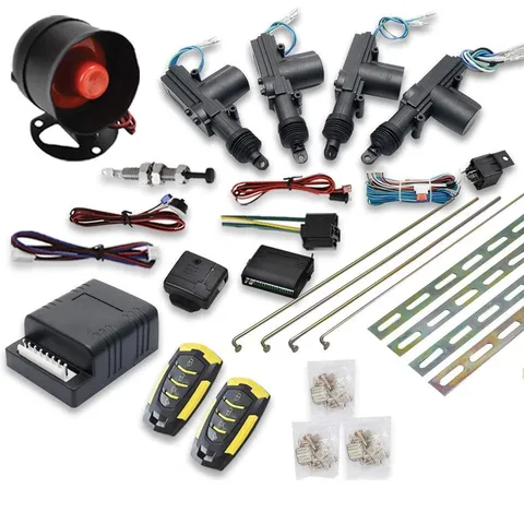 Riloer Car Remote Central Locking Kit Universal Security Anti-Theft Alarm