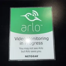 Netgear Arlo Monitoring Sticker Only
