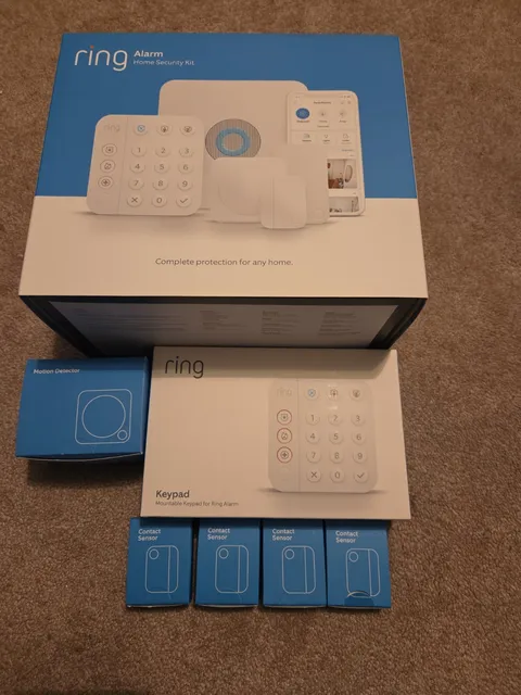 Ring Alarm 14 Piece Kit Wireless Smart Home Security System with Sensors New