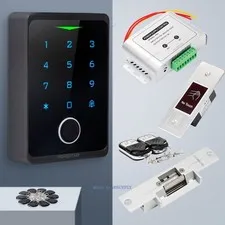 HOMSECUR Fingerprint Door Lock Access Control System Kit For Home Office Gate