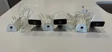 Xfinity Indoor IP Security Cameras Wired/Wi‑Fi White w/ Brackets Lot of 3