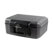1200 Fire-Resistant Box Safe with Key Lock 0.18 Cu. ft.,Shipped from the US 