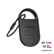 Key Finder Tracker Tag – Smart Personal Alarm Rechargeable Standard Black