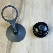 Google Nest Cam Indoor Security Camera A0005 1080p with Stand ONLY 1st Gen EUC