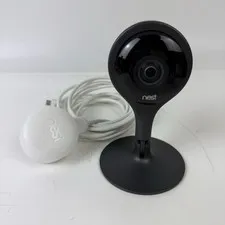 Google Nest Cam (NC1102ES) Indoor Security Camera Black A0005 - Tested