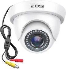 2.0MP 1080P HD 4-in-1 CCTV Dome Security Camera Hybrid TVI CVI AHD 960H White