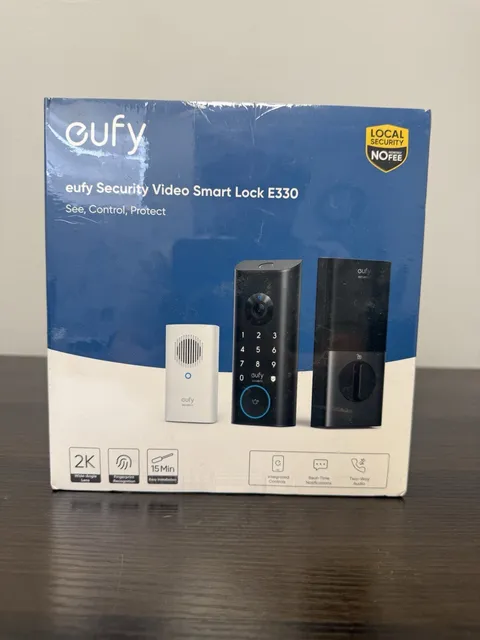 Eufy Security Smart Lock E330 Entry Door Lock with 2K Video Doorbell -