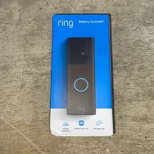 Ring Battery Doorbell (Matte Mocha), Retinal 2K with wide-angle video, up to 6x