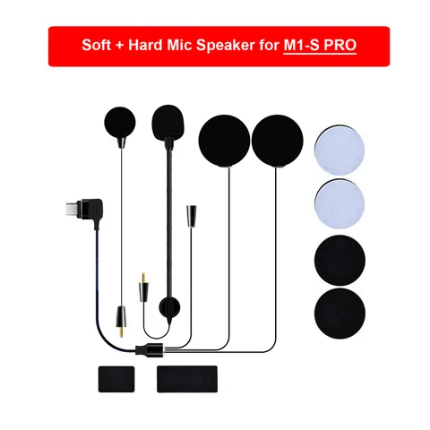 Soft & Hard Microphone Cable Headset Speaker For M1-S Pro Plus Air FX8 FX6 FX4