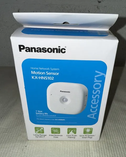 Panasonic KX-HNS102 Wireless Home Network Motion Sensor - New in Box