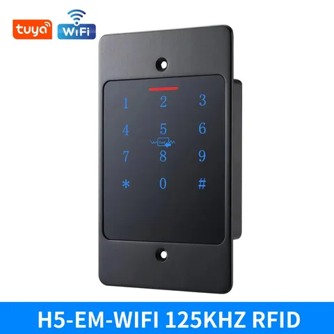 WIFI Tuya Smart App Keypad RFID EM/IC Door Opener Metal Keyboard Standalone with
