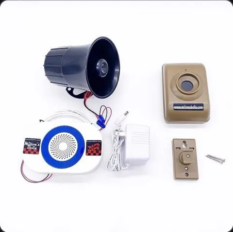 Milton's Bells Driveway Motion Sensor Alarm Kit – Wireless Detection with...