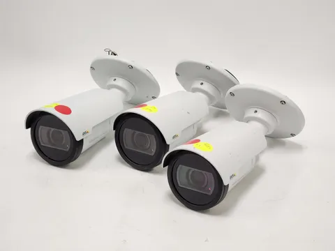 LOT OF 3 AXIS P1435-LE Network Camera 1080p Outdoor IR Operation AS IS FOR PARTS