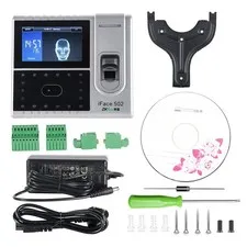 Fingerprint Face Reader Access Attendance Time Clock Software ZKTeck Iface502