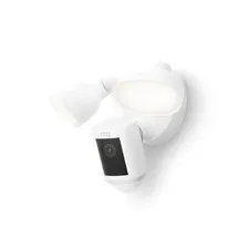 Ring Floodlight Cam Pro Wired 2nd Gen (Newest Model) Retinal 4K - White - SEALED