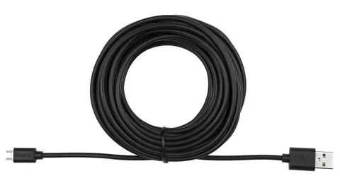25 Ft Micro USB Cable Replacement for Wyze Cam, Nest Camera - Extra Long Extensi