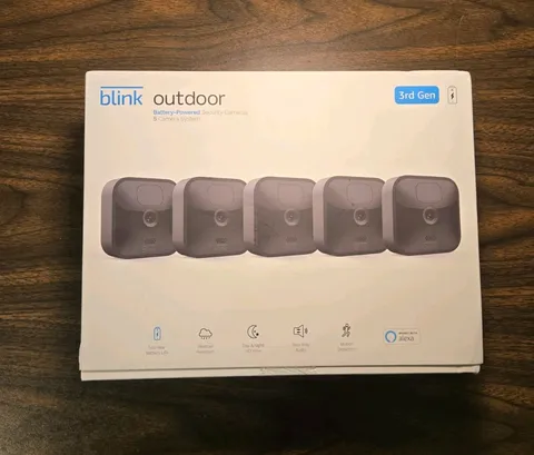 Blink Outdoor 3 (3rd Gen) - 5 Camera Home Security System [New - Factory Sealed]
