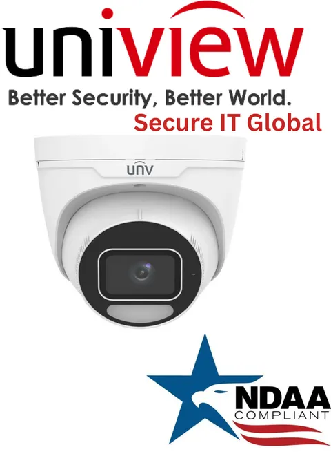 UNV 4MP OwlView Audio Uniview IP Network Eyeball Security Surveillance Camera
