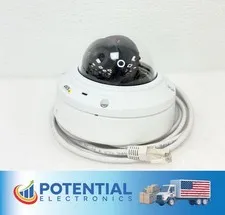 PRE OWNED | Axis M3024-LVE Indoor/Outdoor IR Dome Security Camera - White