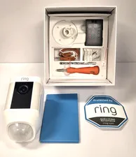 Ring Spotlight Camera Battery Outdoor Home Security Motion Night Vision Wireless