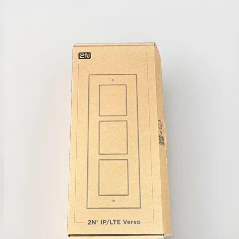 2N IP Verso Flush Installation Frame for 3 Modules w/ Hardware #206/6