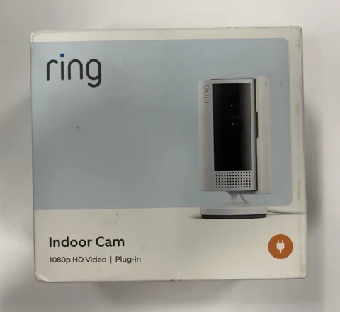NEW SEALED RING OUTDOOR CAM 1080p HD VIDEO PLUG IN SECURITY CAMERA 2ND GEN WHITE