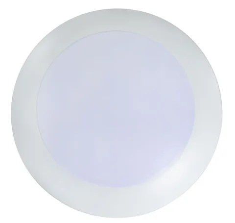 Topaz 4 Inch LED Flush Mount Disk Light, 8W 5CCT Selectable, White